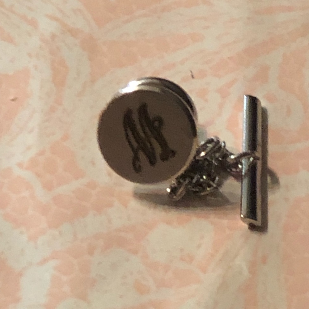 M or W Tie Pin